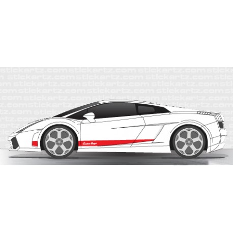 Bandes Lamborghini Gallardo V2